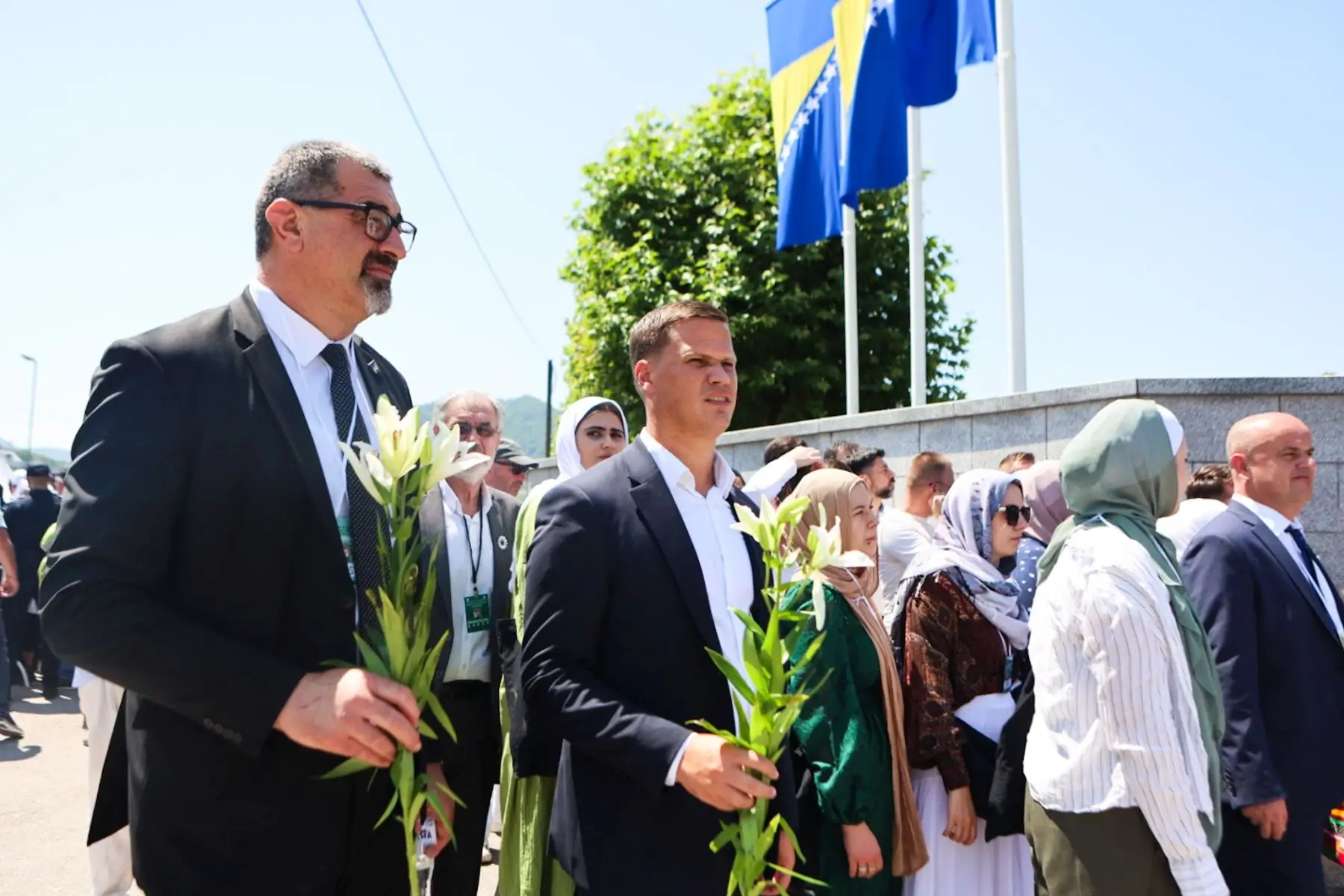 Delegacija Skupštine i Vlade TK prisustvovala obilježavanju  genocida u Srebrenici